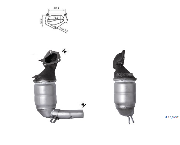 Catalizadores para FIAT / LANCIA / OPEL