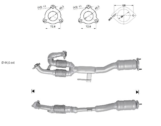 Catalizadores para coches NISSAN