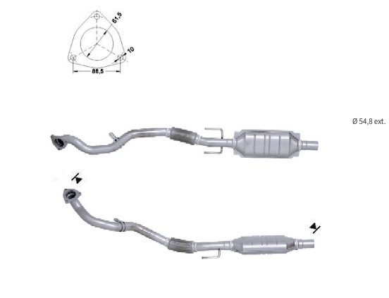 Catalizadores para coches OPEL, SAAB