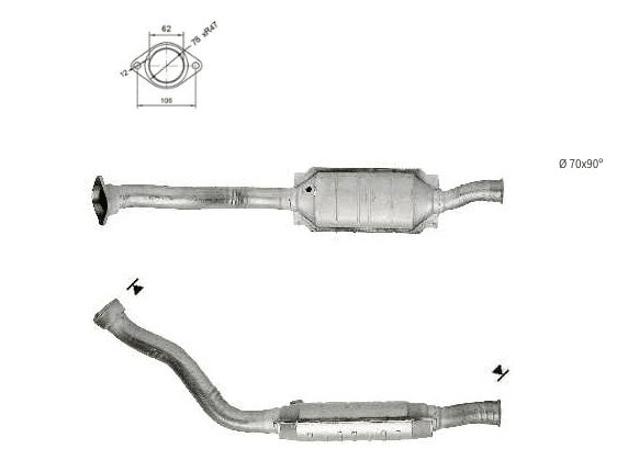 Catalizadores para coches PEUGEOT