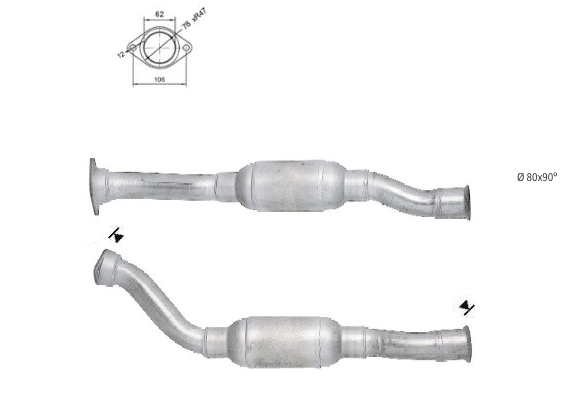 Catalizadores para coches PEUGEOT