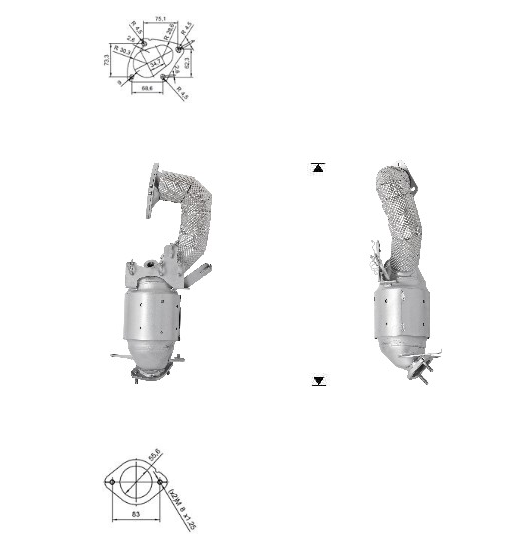 Catalizadores para coches SEAT, VOLKSWAGEN