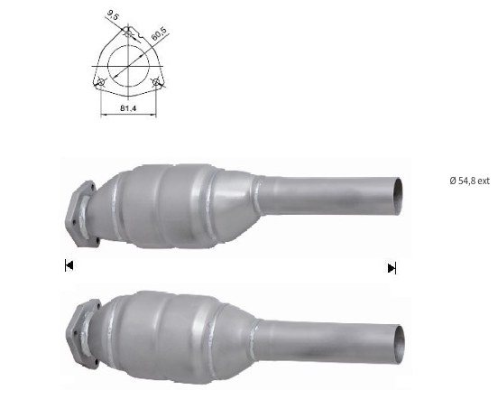 Catalizadores para coches SEAT, VOLKSWAGEN