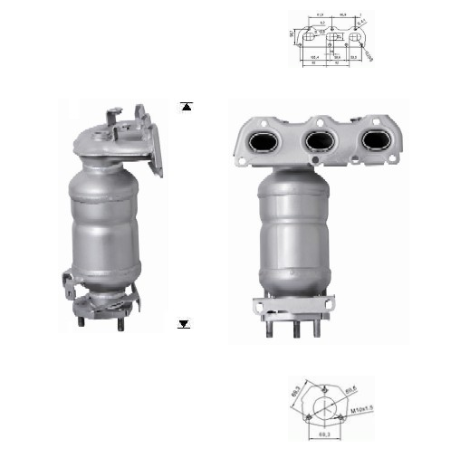 Catalizadores para coches SEAT, SKODA, VOLKSWAGEN