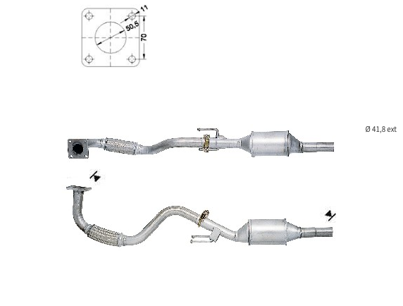 Catalizadores para coches SEAT, VOLKSWAGEN