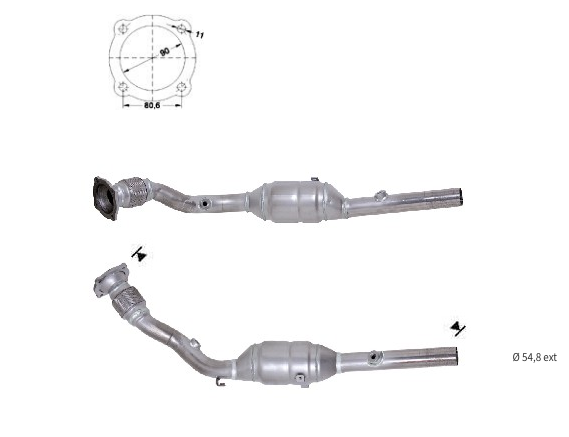 Catalizadores para coches SEAT, SKODA, VOLKSWAGEN