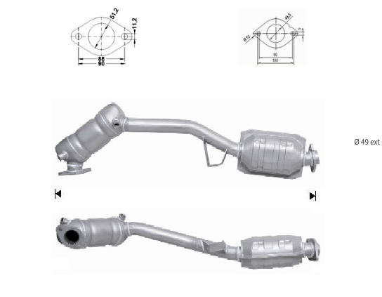 Catalizadores para coches SUBARU