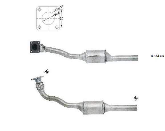 Catalizadores para SEAT / VOLKSWAGEN