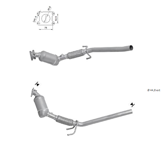 Catalizadores para VOLKSWAGEN / SEAT / SKODA